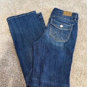 Day trip bootcut jeans